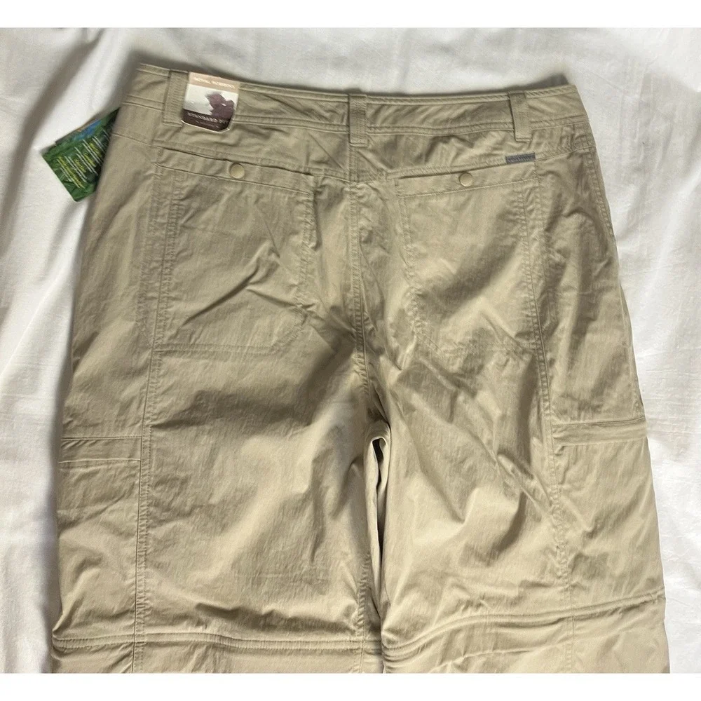 Royal Robbins Convertible Cargo Pants Mens US 38/ 32 Outdoor Hiking‎ Beige New